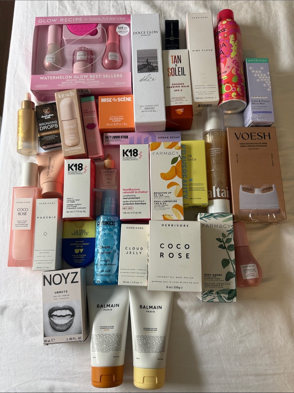 Summer Beauty & Skincare bundle - Assorted Brands